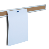 Display moulding with a cork insertion for displaying or pinning documents