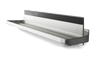 Magnetic tray in anodized aluminum to serve as chalk, brush and marker holder