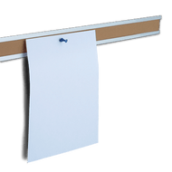 Display moulding with a cork insertion for displaying or pinning documents
